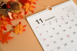 11月の診療スケジュール